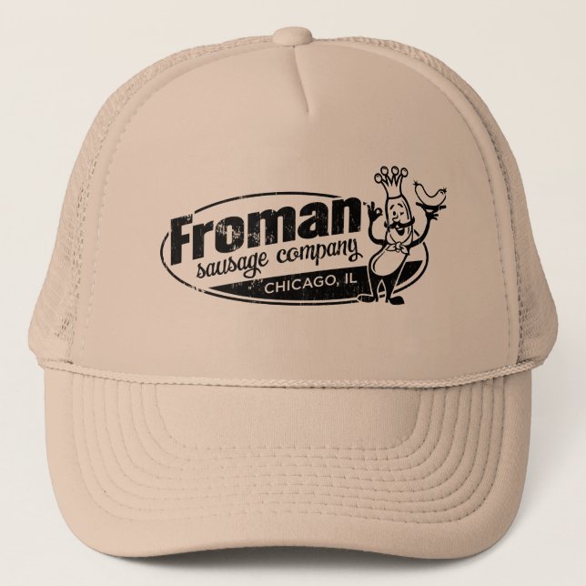 Casquette Saucisse Co Chicago l'Illinois de Froman (Devant)