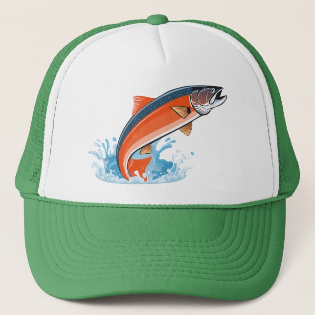 Casquette Saumon (Devant)