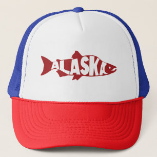 Casquette Saumon de l'Alaska