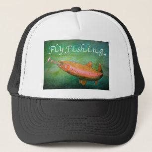 Casquette Saumon de truite de pêche à la mouche / Cadeau de