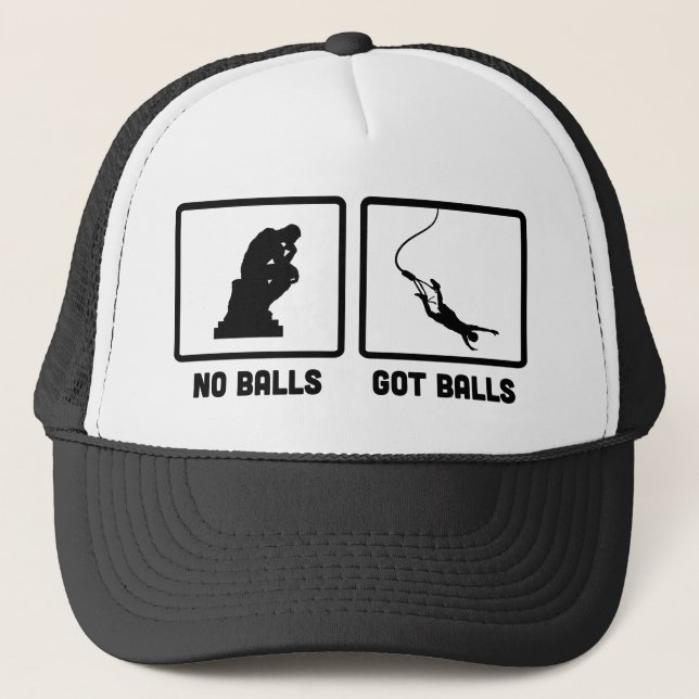 Casquette Saut à  l'élastique (Devant)