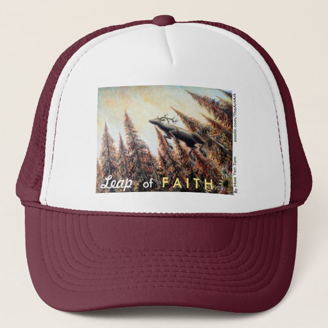 Casquette - saut des cerfs communs (Devant)