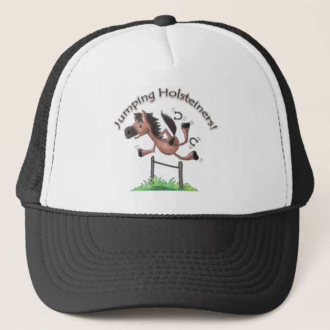 Casquette Sauter les Holsteiners ! (Devant)