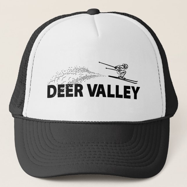Casquette Sauteur à ski de Deer Valley Utah (Devant)