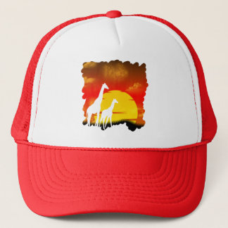 Casquette sauvage de girafe