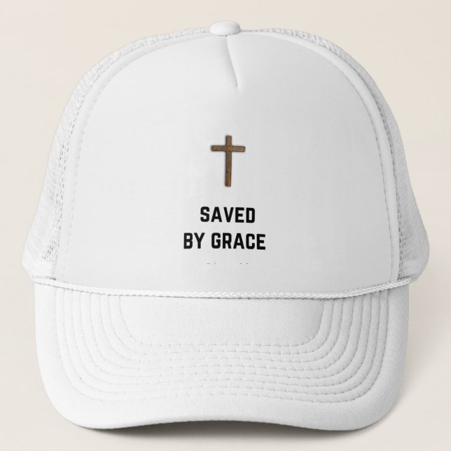 Casquette Sauvé par grâce (Devant)