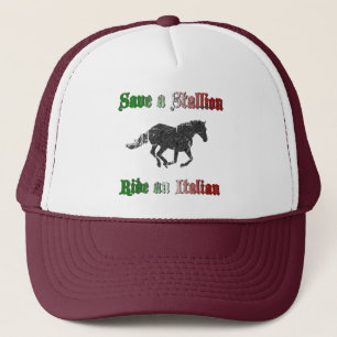 Casquette Sauver un étalon, monter un chapeau italien