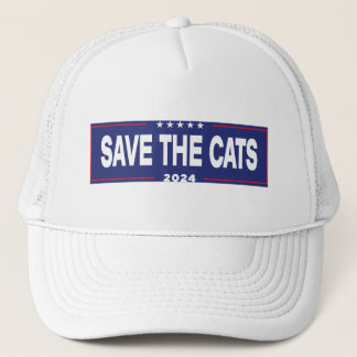 Casquette Sauvez le chapeau de camion de chats