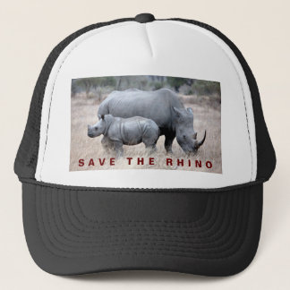 Casquette Sauvez le chapeau de camion rhino