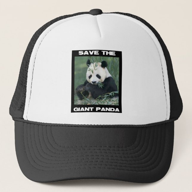 Casquette Sauvez le panda géant (Devant)