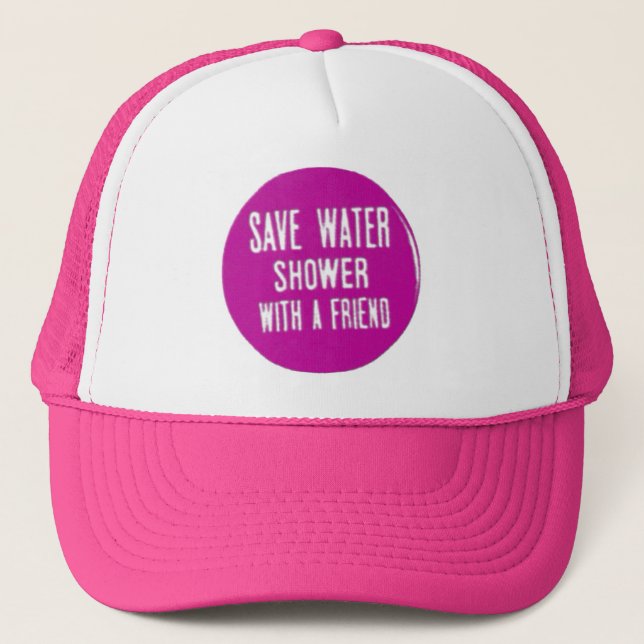 Casquette sauvez l'eau (Devant)