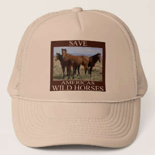 Casquette Sauvez les chevaux sauvages