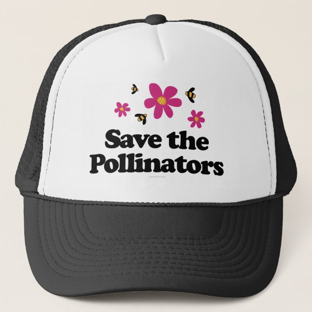 Casquette Sauvez les pollinisateurs (Devant)