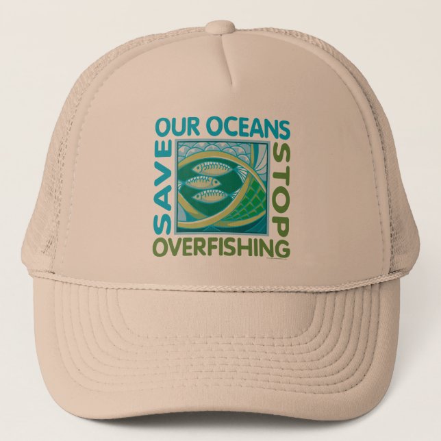 Casquette Sauvez nos océans (Devant)