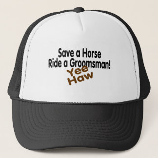 Casquette Sauvez un tour de cheval Groomsman