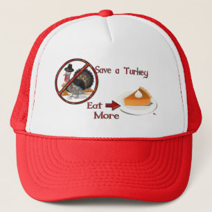 Casquette Sauvez une Turquie manger plus de tarte MERCI