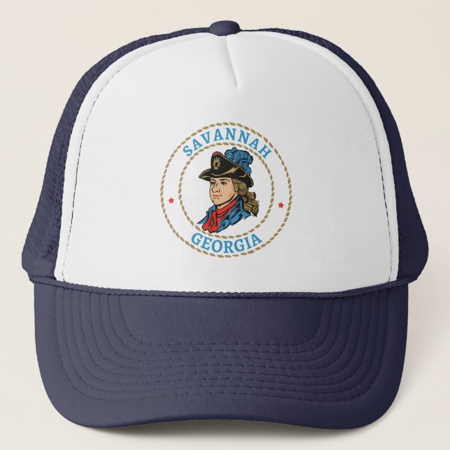 Casquette Savannah Géorgie Coloniale (Devant)