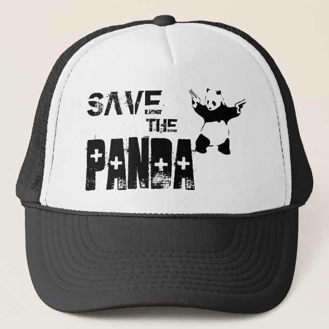 Casquette Save the Panda Bonnet Trucker (Devant)
