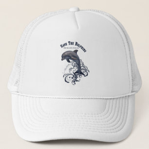 Casquette SaveTheDolphins - Chapeau de camion