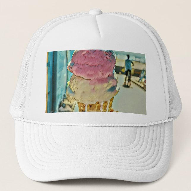 Casquette Saveur de crème glacée (Devant)