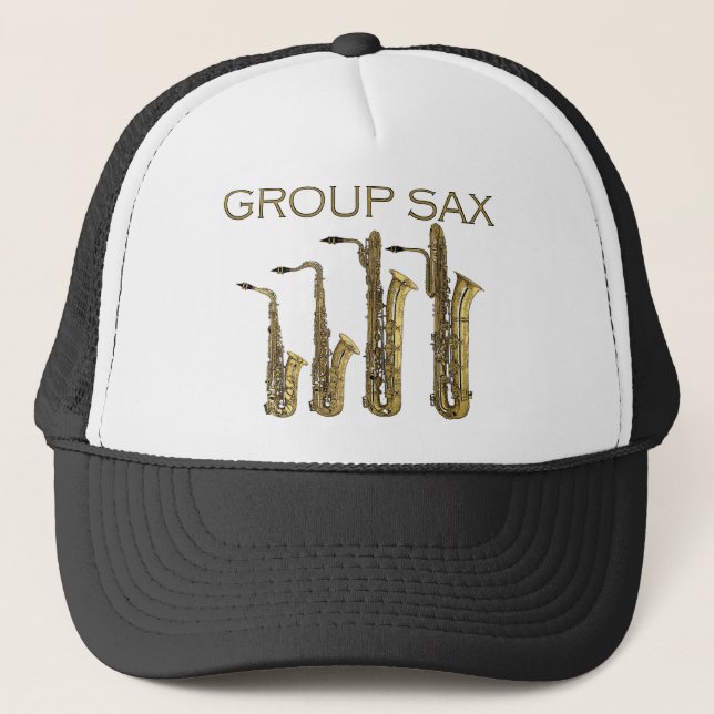 Casquette Saxo de groupe (Devant)