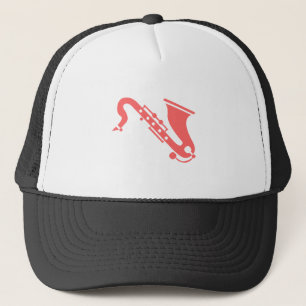 Casquette Saxophone - rose tropicale