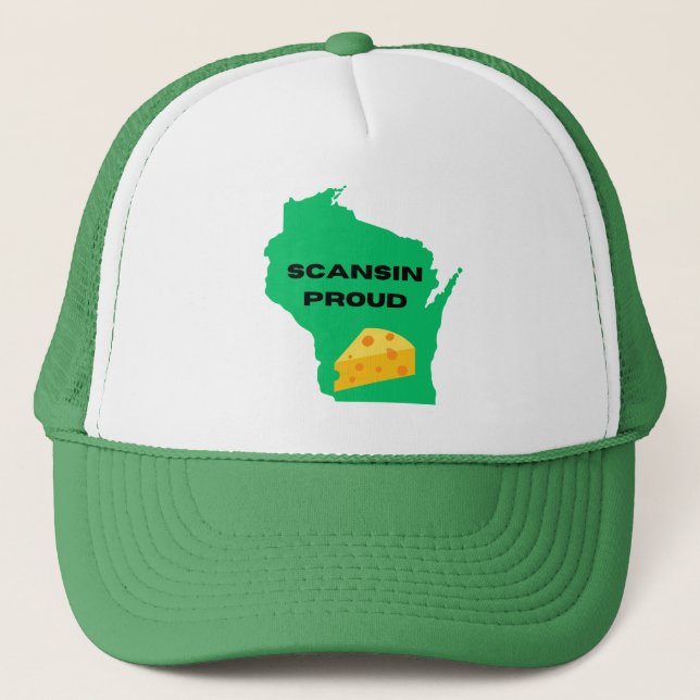 Casquette Scansin (Wisconsin) Fier ! (Devant)