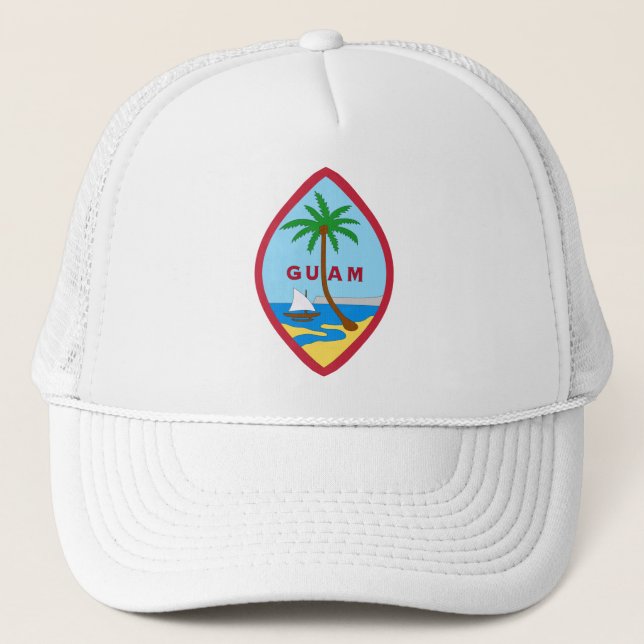 Casquette Sceau de Guam (Devant)