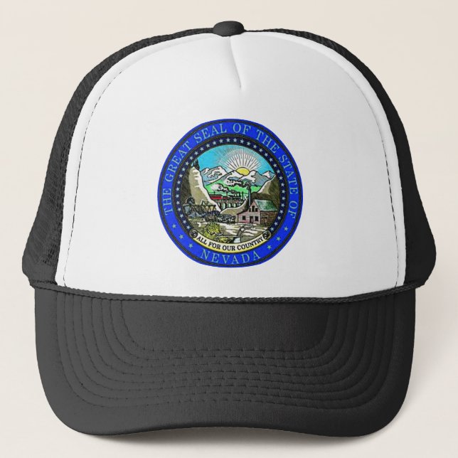 Casquette Sceau de l'État du Nevada (Devant)