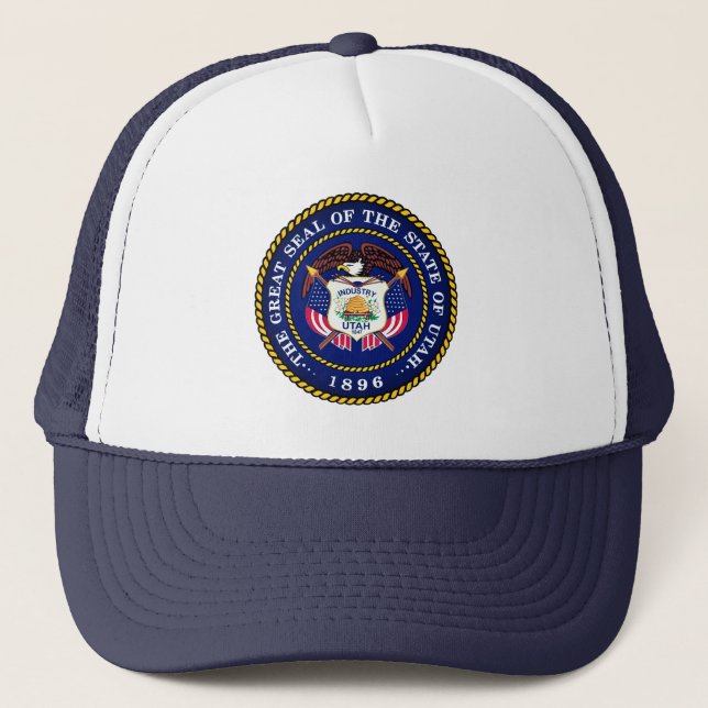 Casquette Sceau d'État de l'Utah (Devant)