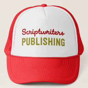 Casquette Scénaristes éditant le rouge/casquette d'or