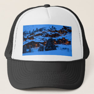 Casquette Scène hivernale