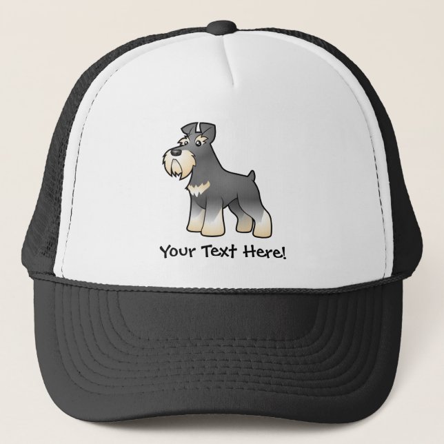 Casquette Schnauzer géant/standard/miniature de bande (Devant)