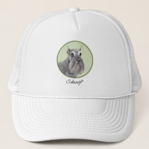 Casquette Schnauzer (Giant, Standard) Peinture - Chien Art