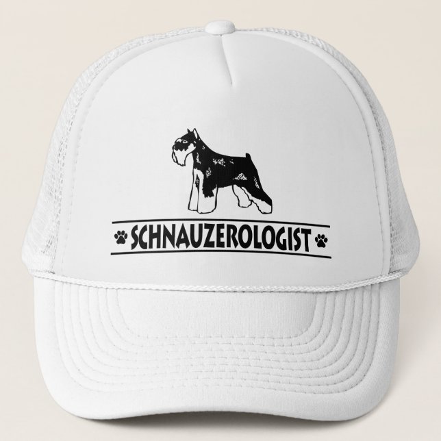Casquette Schnauzer humoristique (Devant)