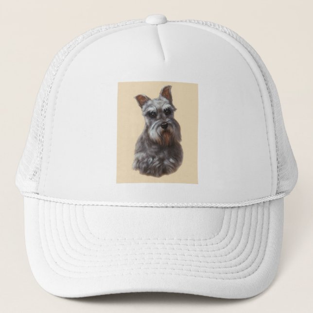 Casquette Schnauzer miniature (Devant)
