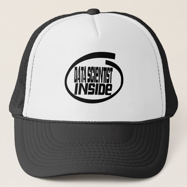Casquette Scientifique de données à l'intérieur (Devant)