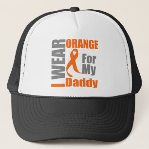 Casquette Sclérose en plaques je porte le papa orange de