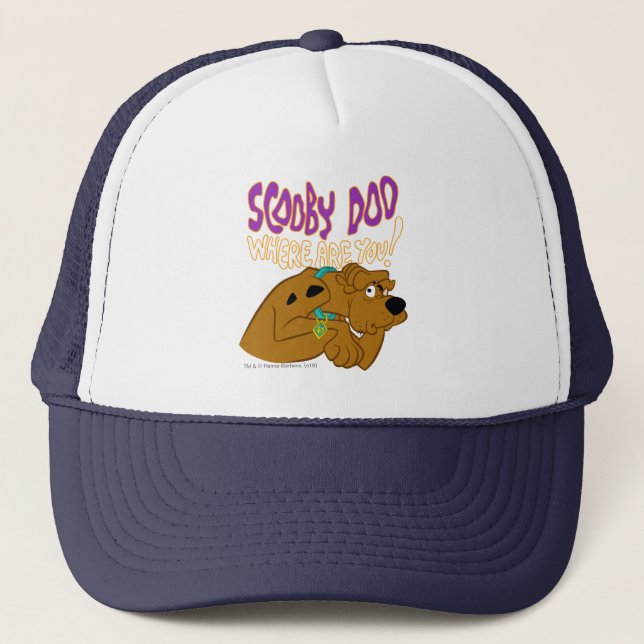 Casquette Scooby-Doo effrayé (Devant)