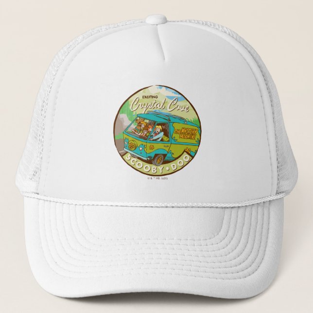 Casquette Scooby-Doo | Gang Traversant "Crystal Cove" (Devant)