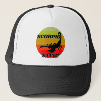 Casquette Scorpion sur coucher de soleil vintage-joyeux anni