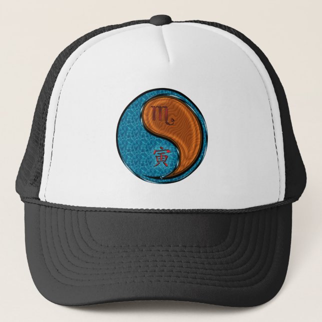 Casquette Scorpion & Tigre de Bois (Devant)