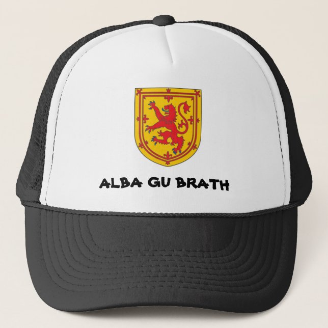 Casquette scotland_coa_n231, GU ALBA BRATH (Devant)