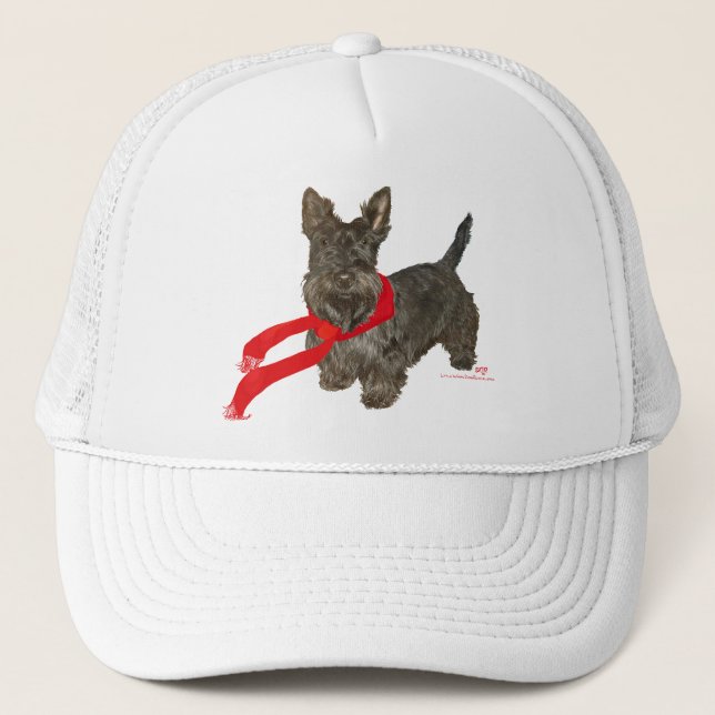 Casquette Scottie d'hiver en écharpe Wam (Devant)