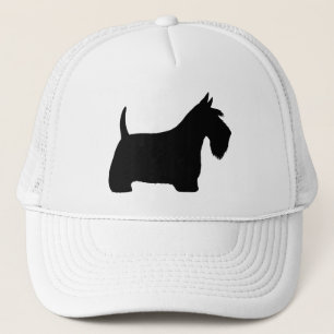 Casquette Scottish terrier silhouette
