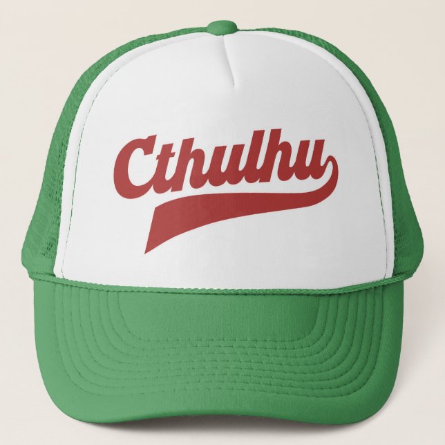 Casquette Script de la Ligue Cthulhu - Eldritch Vintage (Devant)
