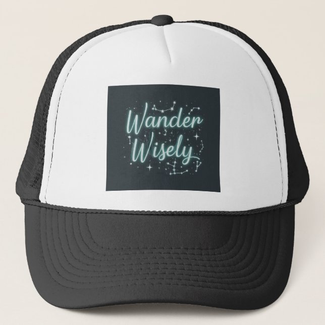 Casquette Se promener avec sagesse (Devant)
