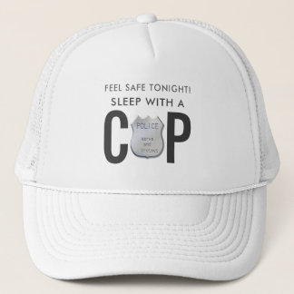 Casquette se sentir en sécurité drôle d'humour policier poli