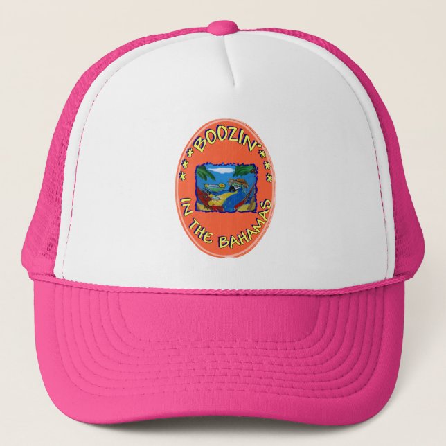 CASQUETTE SE SOÛLER AUX BAHAMAS (Devant)