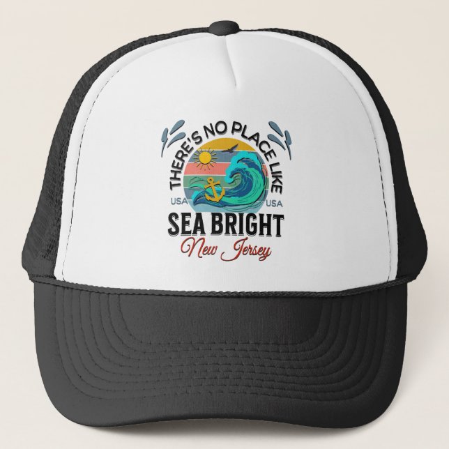 Casquette Sea Bright, New Jersey (Devant)